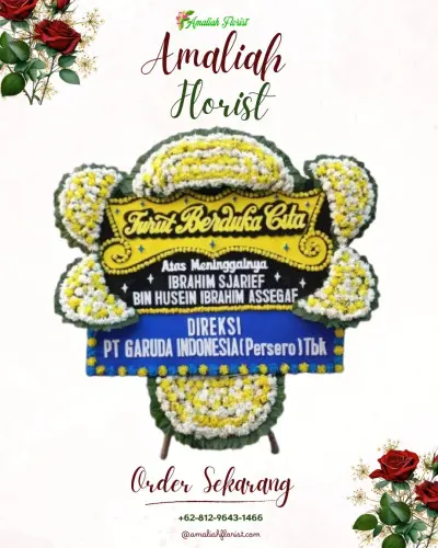 Papan Bunga Duka kedamaian